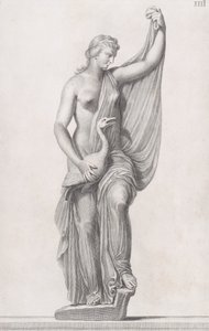 Standbeeld van Leda en de zwaan, 1734 door Cosimo Mogalli