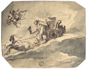 Apollo in zijn strijdwagen