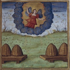 Illustratie voor de Georgica van Vergilius, 1450-1499 door Coëtivy Master