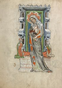 Sint Hedwig van Silezië met hertog Ludwig I van Liegnitz en Brieg en hertogin Agnes