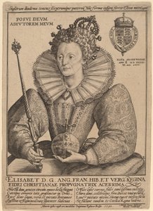 Elizabeth, Koningin van Engeland door Crispijn de Passe I