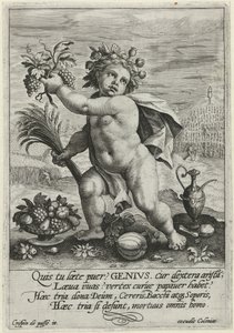 Genius door Crispijn van de Passe (I)