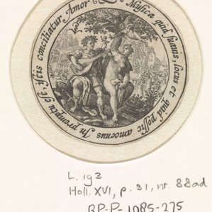 Liefdespaar door Crispijn van de Passe (I)
