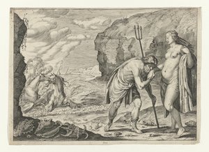 Neptunus en Caenis
