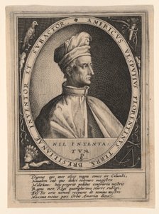 Amerigo Vespucci door Crispijn van de Passe I