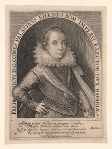 Frederik V door Crispijn van de Passe I