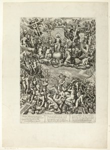 Het Laatste Oordeel door Crispin van den Broeck