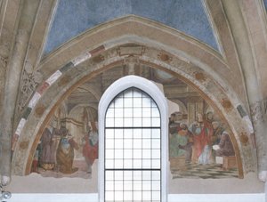 Scènes uit het leven van Sint Catharina, Cappella Bolla door Cristoforo de Mottis
