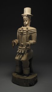 Voorouderfiguur van stichterheld Owedjebo door Culture Urhobo