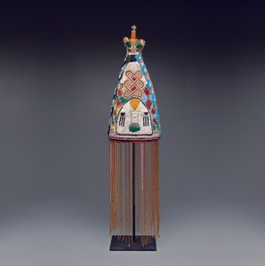 Koninklijke kroon (ade) door Yoruba Culture