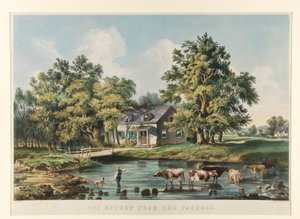 De Terugkeer van de Weide door Currier and Ives