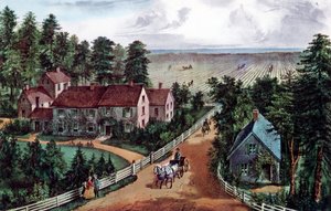 Het huis van de westelijke boeren, 1871