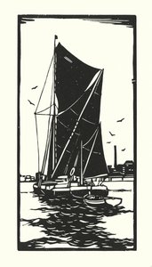 Vissersboten en schuiten: Thames Barge