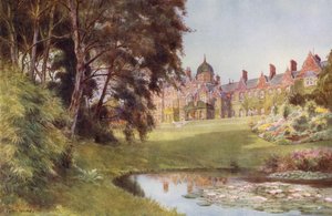 Een hoek van het meer, Sandringham door Cyril Ward