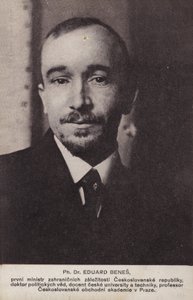 Edvard Benes door Czech Photographer
