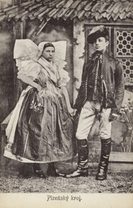 Plzensky traditionele kostuum door Czech Photographer