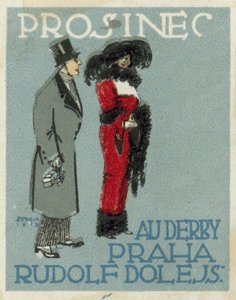 December. Au Derby Rudolf Dole mode, Praag