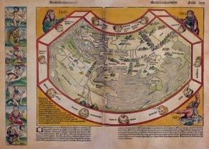  door D. Hartmann & Wolgemut Michael (1434-1519) Schedel