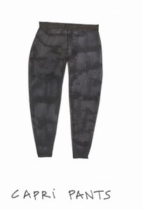 Capri Pants (viltstift op papier) door Daisy de Villeneuve