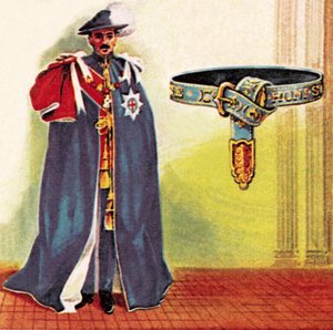 Lid van de Nobele Orde van de Kousenband door Dan Escott