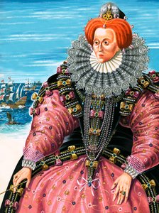 Koningin Elizabeth - De Krijgerkoningin door Dan Escott