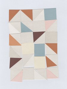 Geometrisch pastel door Dan Hobday