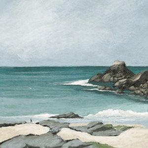Trevone Bay door Dan Hobday