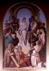 De Geest van Ridderlijkheid door Daniel Maclise