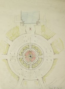Potomac Round Point, Washington D.C., Plantekening, 1909