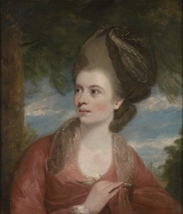 Portret van Angelica Kauffmann, RA (1741-1807), schilderes