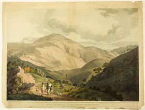 Sandy Bay Valley, St. Helena door Daniel Havell