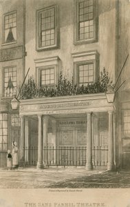Het Sans Pareil Theater (Adelphi Theater), Londen