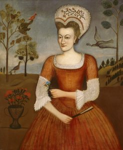 Catharine Hendrickson, c.1770 door Daniel Hendrickson