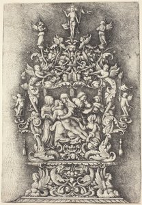 Reliekschrijn met Pietà door Daniel Hopfer