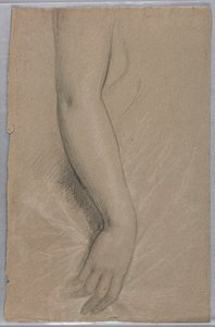 Tekening, Mrs. Rutherford B Hayes, 1880 door Daniel Huntington