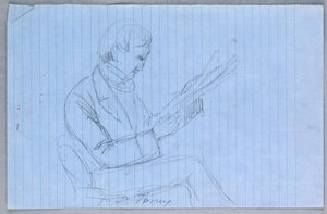 Tekening, Studie voor "Wetenschappelijke Groep", 1858 door Daniel Huntington