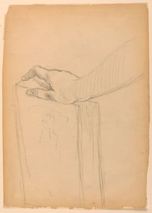 Tekening, Studie voor De Nationale Ac, 1887 door Daniel Huntington