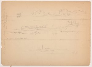 East River vanaf het Dek van een Stoomboot