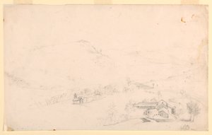 Landschap door Daniel Huntington
