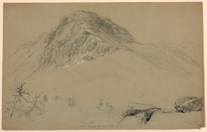 Kijkend naar het Zuiden, Mount Mansfield, Vermont
