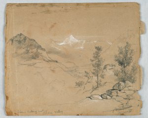 Sion, Kijkend naar het Oosten, Rhônedal