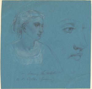 Studies voor "Het Woord Zaaien" door Daniel Huntington