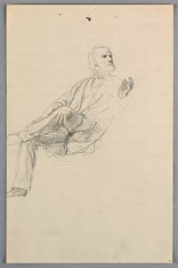 Studie voor "Wetenschappelijke Groep" door Daniel Huntington