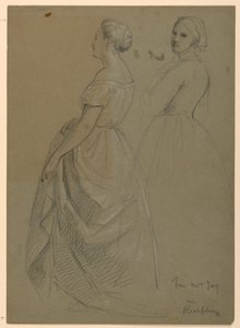 Studie van Mevrouw Jay voor "The Republican Court" (Lady Washington