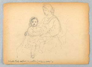 Neef van William Walter Phelps en zijn moeder, mevrouw Steuart Dodge