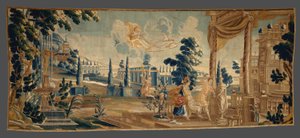 Pygmalion, uit Verhalen van Ovidius door Daniel Janssens