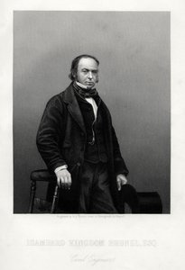 Isambard Kingdom Brunel, Britse ingenieur, ca. 1880 door Daniel John Pound