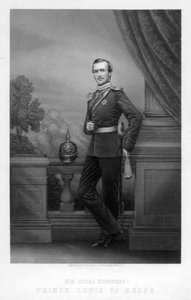 Prins Lodewijk van Hessen, 19e eeuw