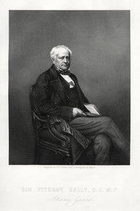 Sir Fitzroy Kelly, Engelse rechter, c1880