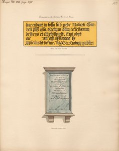 Gedenkteken voor de heer Charles en mevrouw Anne Yarwood van Hayes Church door Daniel Lysons